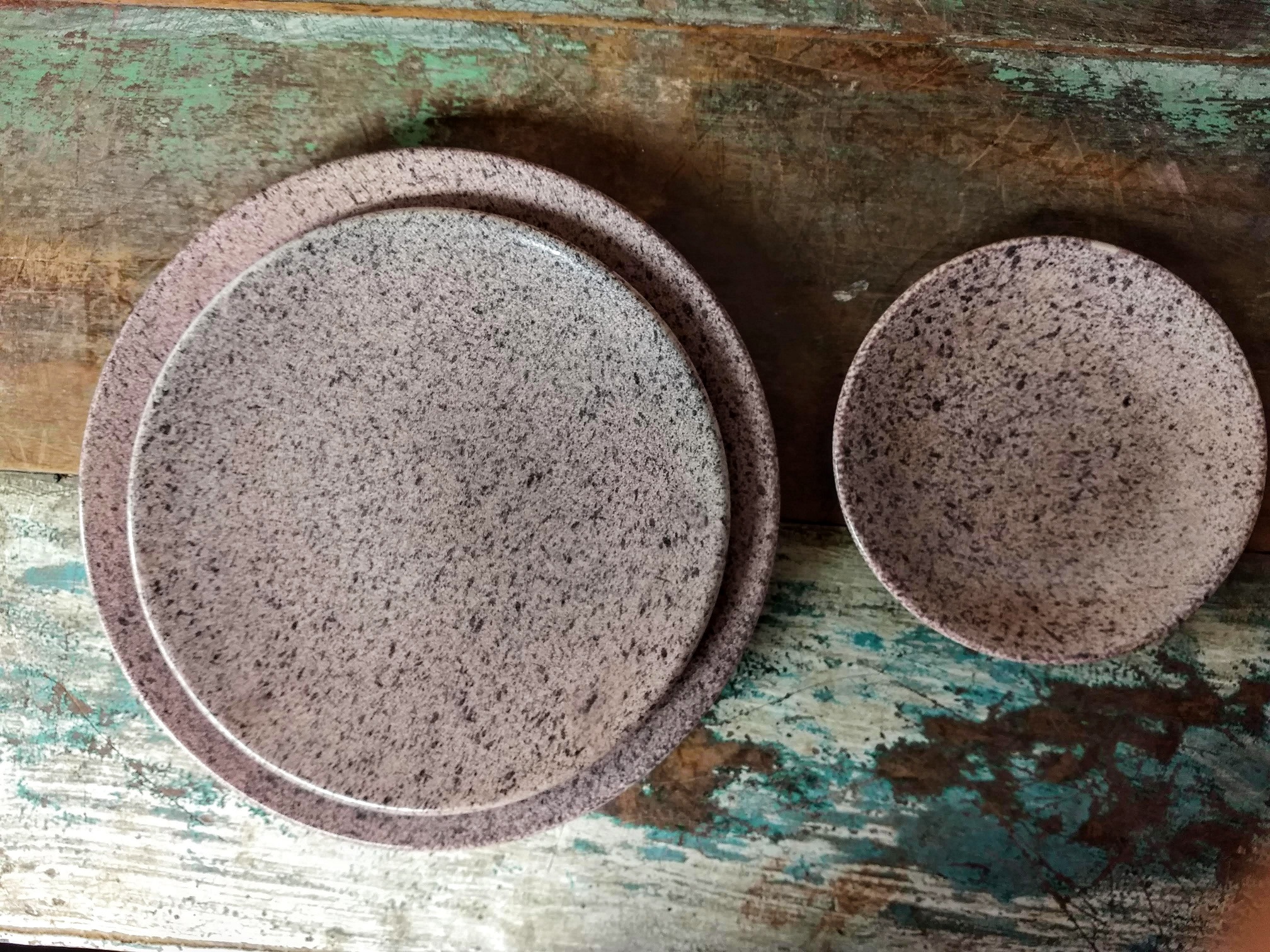 vajillas en cerámica artesanal frayangelico